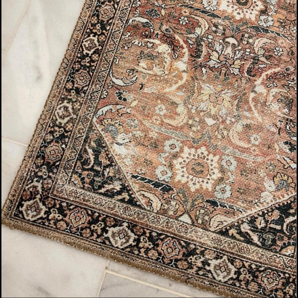 Loloi II Wynter WYN-02 Auburn Oriental 2x5 Runner - Picture 2 of 2